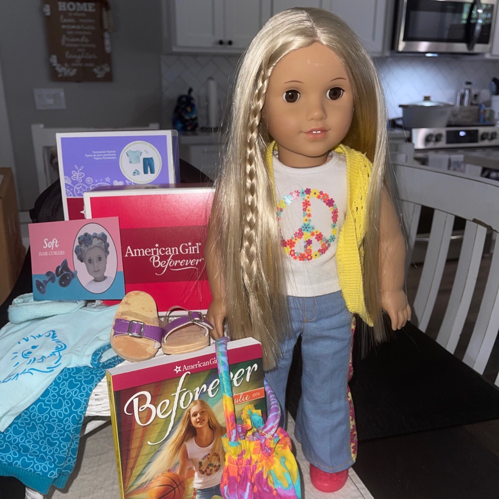 American Doll “Julie” with accessories